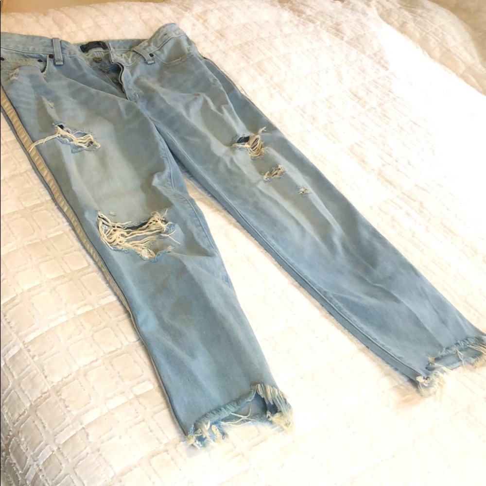 Abercrombie & Fitch low rise slim boyfriend 6R